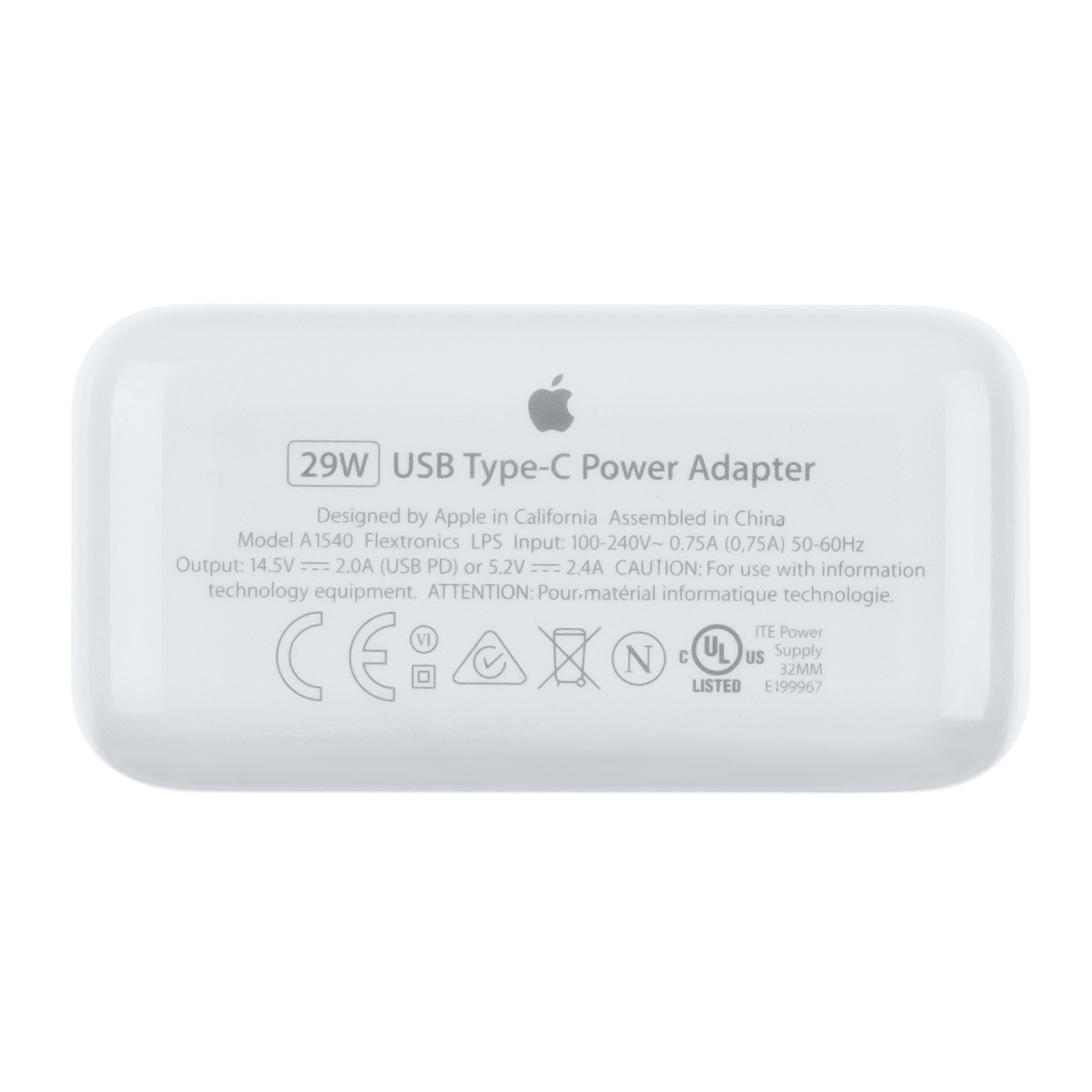 Apple 29W USB Type-C Power Adapter for MacBook - White 1 Apple 29W USB Type-C Power Adapter for MacBook – White in Kenya - Buy Apple Accessories Products Online