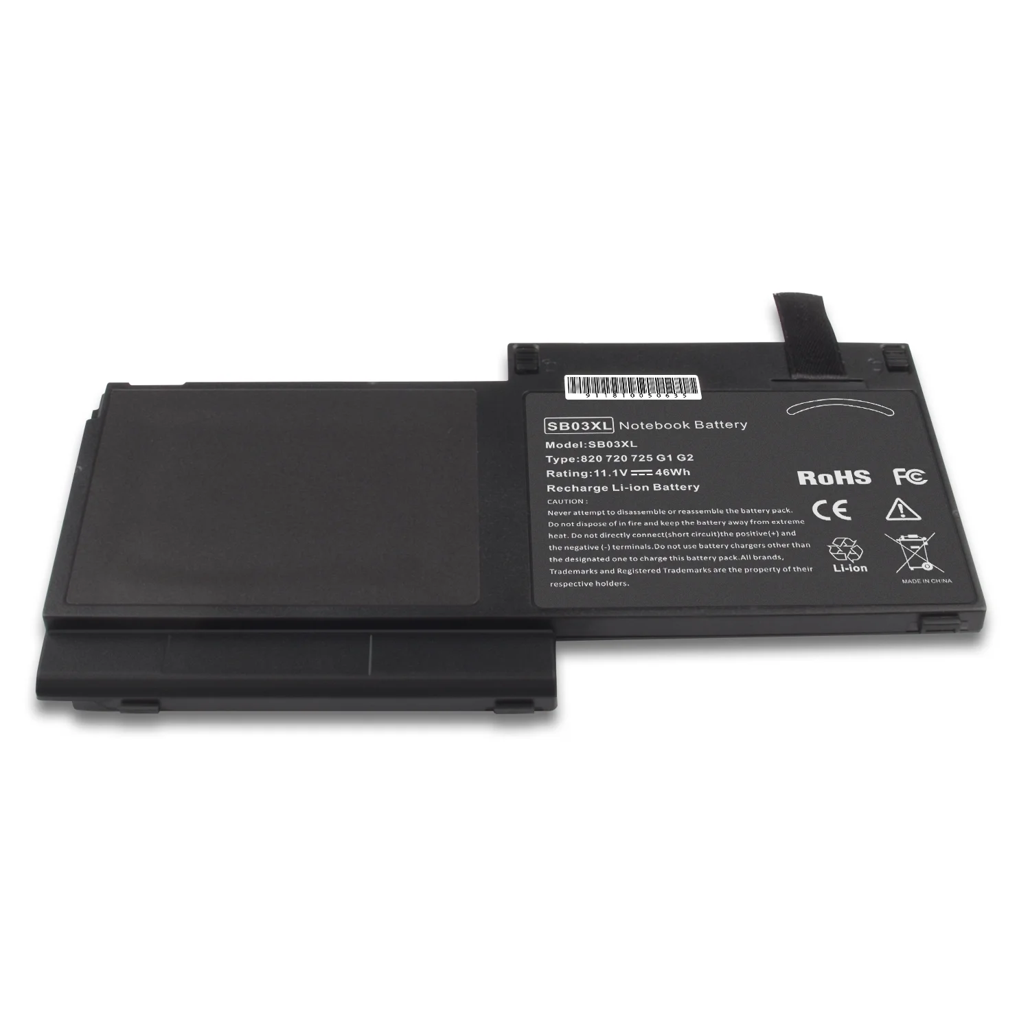 HP SB03XL Replacement battery for EliteBook 720 G1, 720 G2, 725 G1, 725 G2, 820 G1, 820 G2 series 8 HP SB03XL Replacement battery for EliteBook 720 G1, 720 G2, 725 G1, 725 G2, 820 G1, 820 G2 series - Image 5