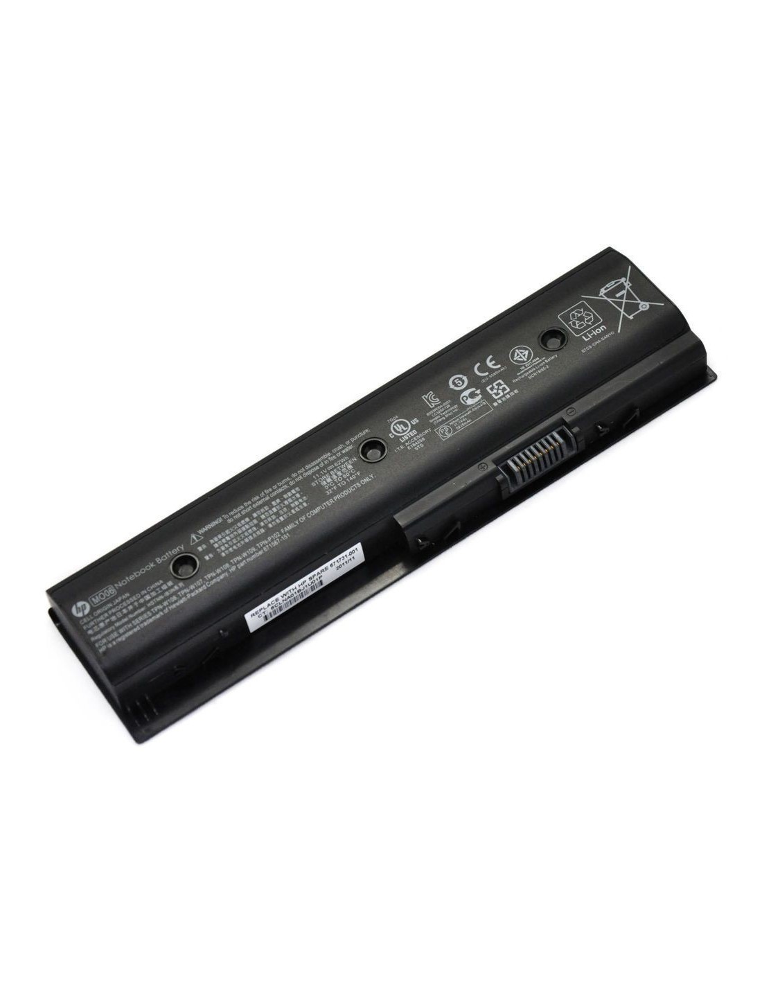 HP MO06 Replacement Battery for Pavilion dv4-5000, dv6-7000, dv7-7000, Envy DV4-5200, DV6-7200 Series 6 HP MO06 Replacement Battery for Pavilion dv4-5000, dv6-7000, dv7-7000, Envy DV4-5200, DV6-7200 Series - Image 3