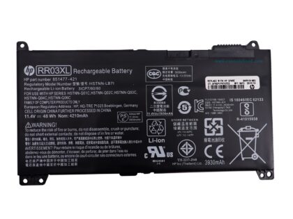 HP RR03XL Original Replacement Battery for HP ProBook G4 & G5 Series in Kenya - Buy Laptop Batteries Products Online