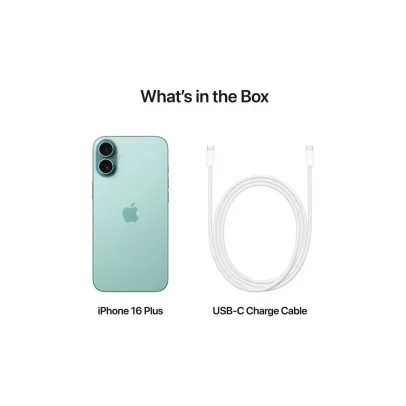 Apple iPhone 16 Plus (128GB) – 6.7″ Super Retina XDR Display, Teal