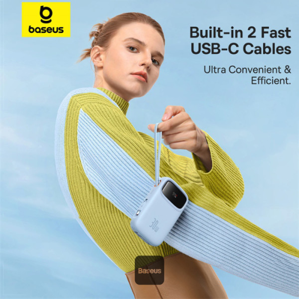 Baseus Qpow 2 20000mAh 30W Powerbank 3 Baseus Qpow 2 20000mAh 30W Powerbank - Image 3