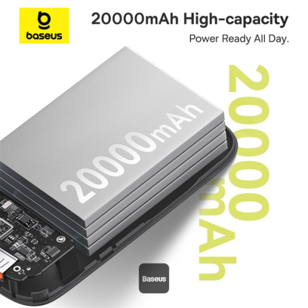 Baseus Qpow 2 20000mAh 30W Powerbank 4 Baseus Qpow 2 20000mAh 30W Powerbank - Image 4