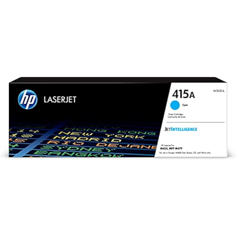 HP 415A Cyan Original LaserJet Toner Cartridge 1 HP 415A Cyan Original LaserJet Toner Cartridge in Kenya - Buy Printer Ink & Toner Online