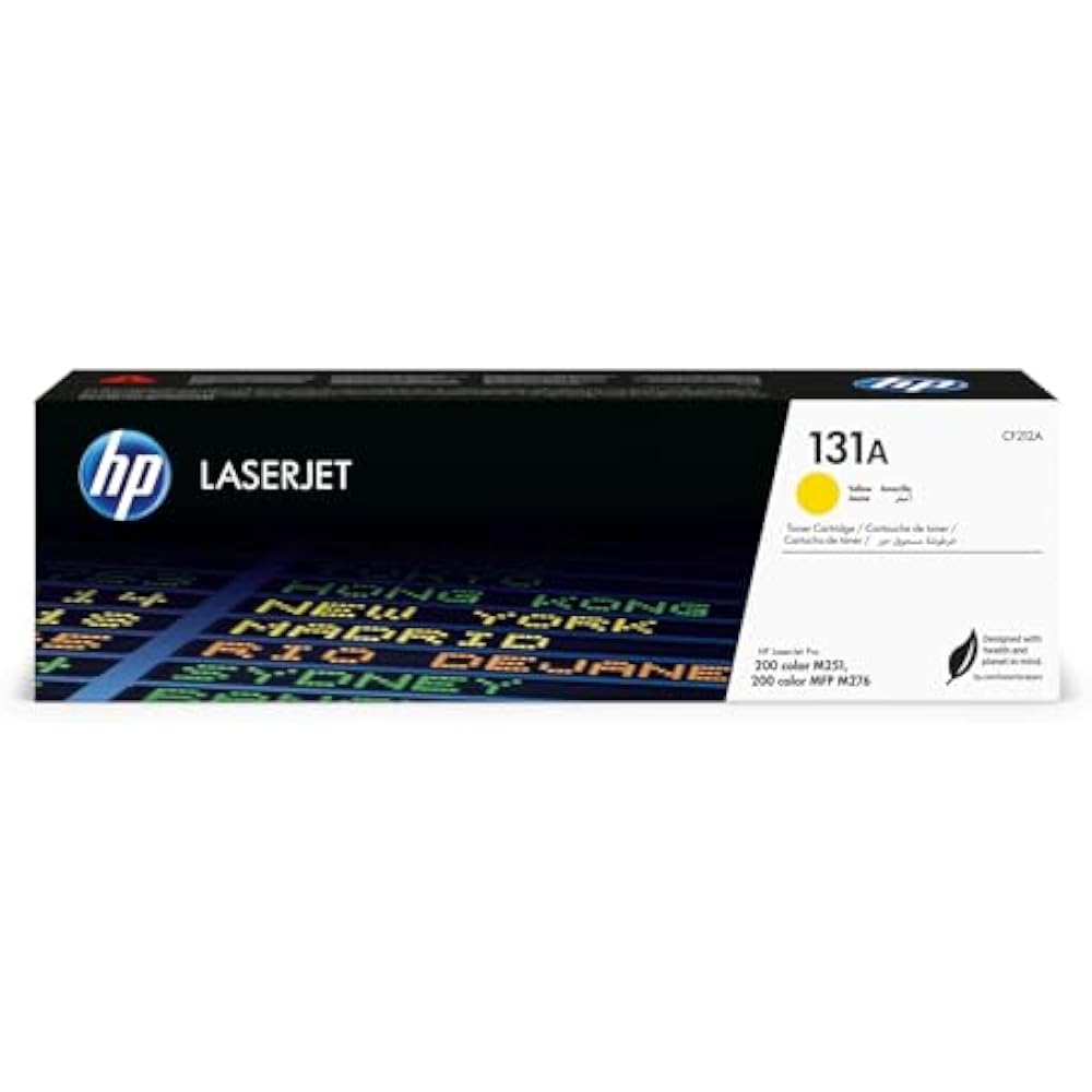 HP 131A Yellow Original LaserJet Toner Cartridge 1 HP 131A Yellow Original LaserJet Toner Cartridge in Kenya - Buy Printer Ink & Toner Online