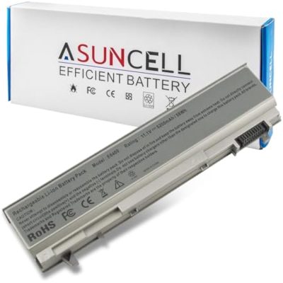 Dell E6400 Replacement Battery for Latitude E6400-E6510 & Precision M2400-M6500
