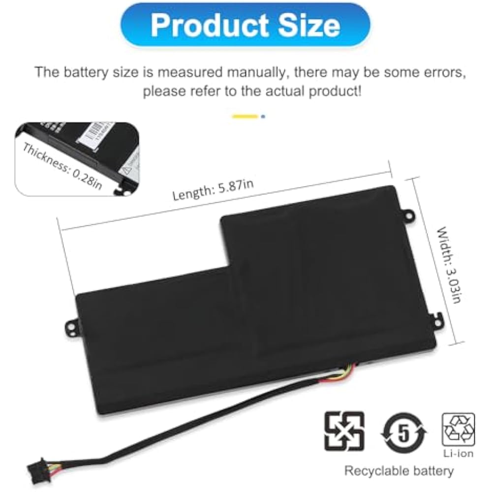 Lenovo 45N1110 Original Replacement Battery for ThinkPad T440/T450 & X240-X270 (Internal) 3 Lenovo 45N1110 Original Replacement Battery for ThinkPad T440/T450 & X240-X270 (Internal) in Kenya - Buy Laptop Batteries Online