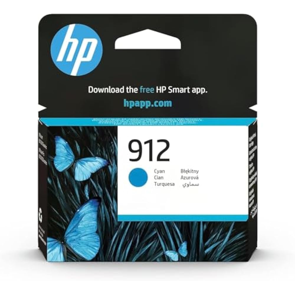 HP 912 Cyan Original Ink Cartridge 1 HP 912 Cyan Original Ink Cartridge in Kenya - Buy Printer Ink & Toner Online