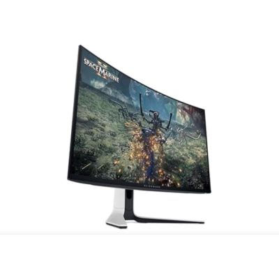 Alienware AW3225QF 32-Inch 4K QD-OLED Curved Gaming Monitor