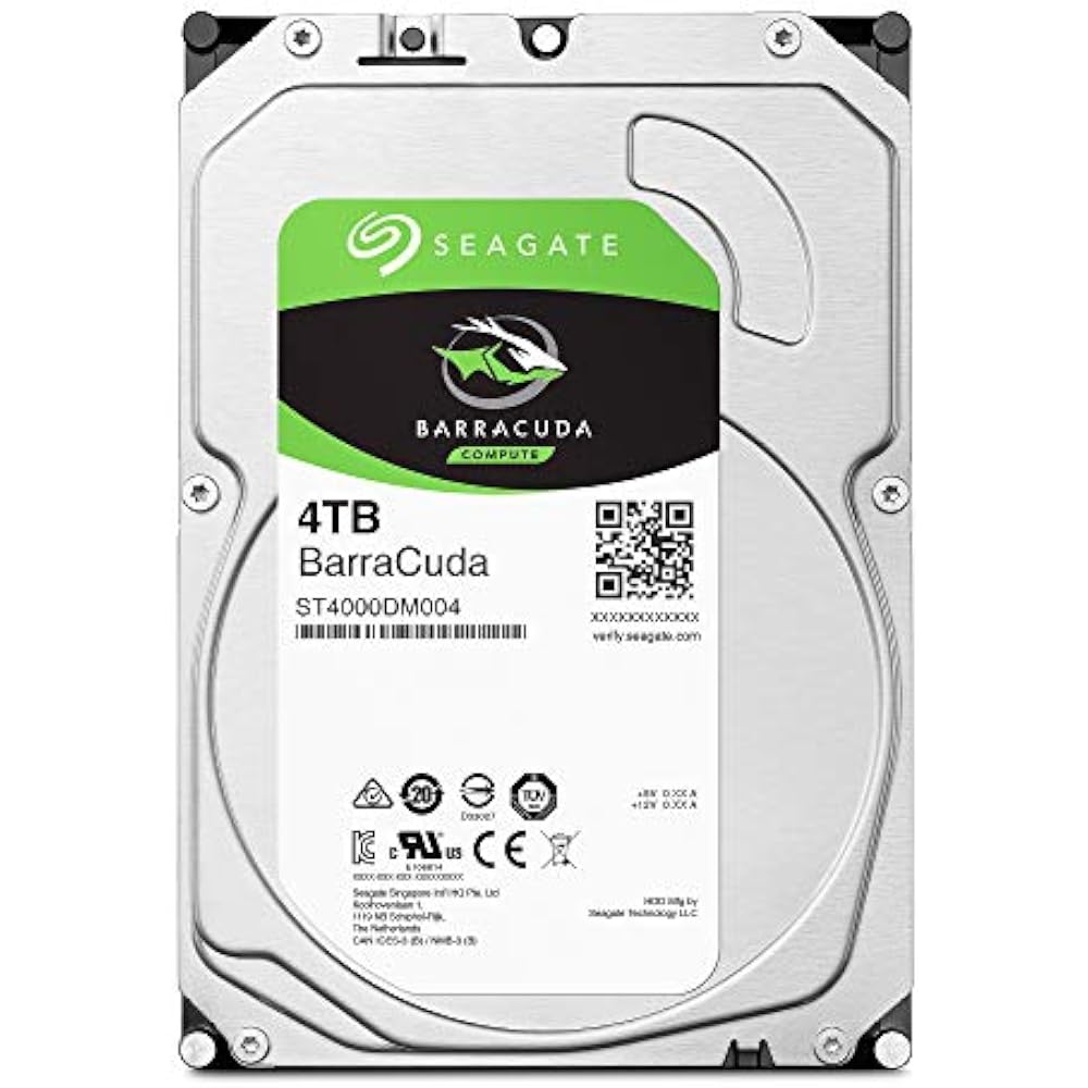 Seagate BarraCuda 4TB 3.5" Desktop Hard Drive (Pullout, Tested) 3 Seagate BarraCuda 4TB 3.5" Desktop Hard Drive (Pullout, Tested) - Image 3