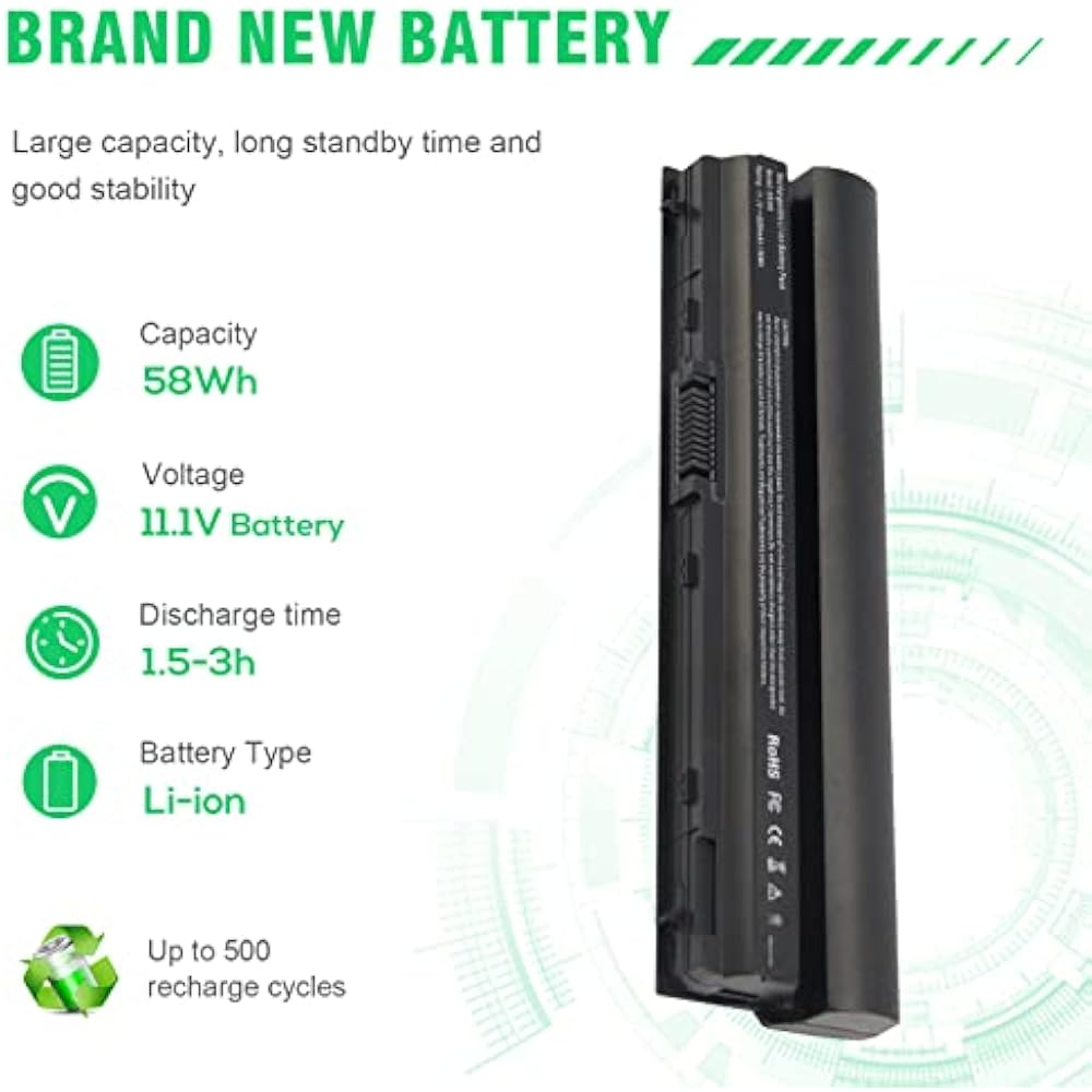 Dell E6320 Replacement Battery for Latitude E6120-E6430s 3 Dell E6320 Replacement Battery for Latitude E6120-E6430s in Kenya - Buy Laptop Batteries Online