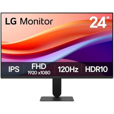 LG 24U411A-B 24-Inch Full HD IPS Monitor 120Hz