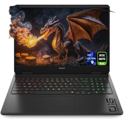 HP OMEN 16-an0119 Intel Core Ultra 9 285H 16GB RAM 1TB SSD RTX 5070 8GB 16" WQXGA 240Hz Shadow Black RGB Backlit