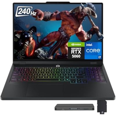 Lenovo Legion Pro 5 16IRX10 Intel Core i7-14650HX 16GB RAM 1TB SSD RTX 5060 8GB 16" WQXGA 240Hz Eclipse Black RGB Backlit