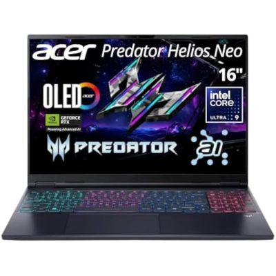 Acer Predator Helios Neo 16 AI PHN16-73-95NT Intel Core Ultra 9 275HX 64GB RAM 2TB SSD RTX 5070 Ti 12GB 16" WQXGA OLED 240Hz Black