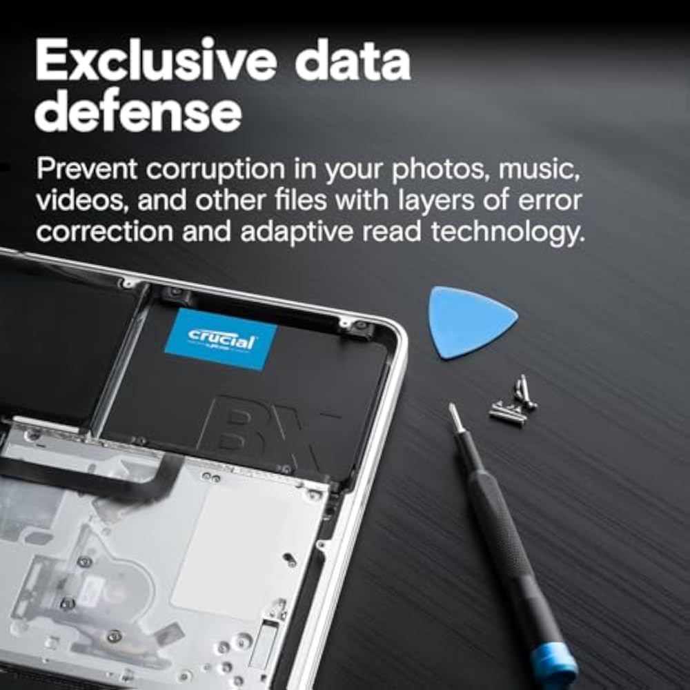 Crucial BX500 (CT240BX500SSD1) 240GB 2.5" SATA SSD (Pullout, Tested) 4 Crucial BX500 (CT240BX500SSD1) 240GB 2.5" SATA SSD (Pullout, Tested) in Kenya - Buy SSDs Online