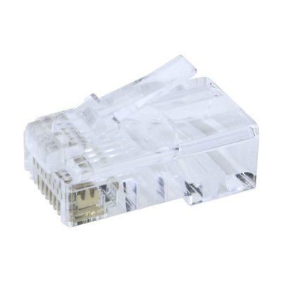 RJ45 Connector Cat5e 100 Pieces Pack