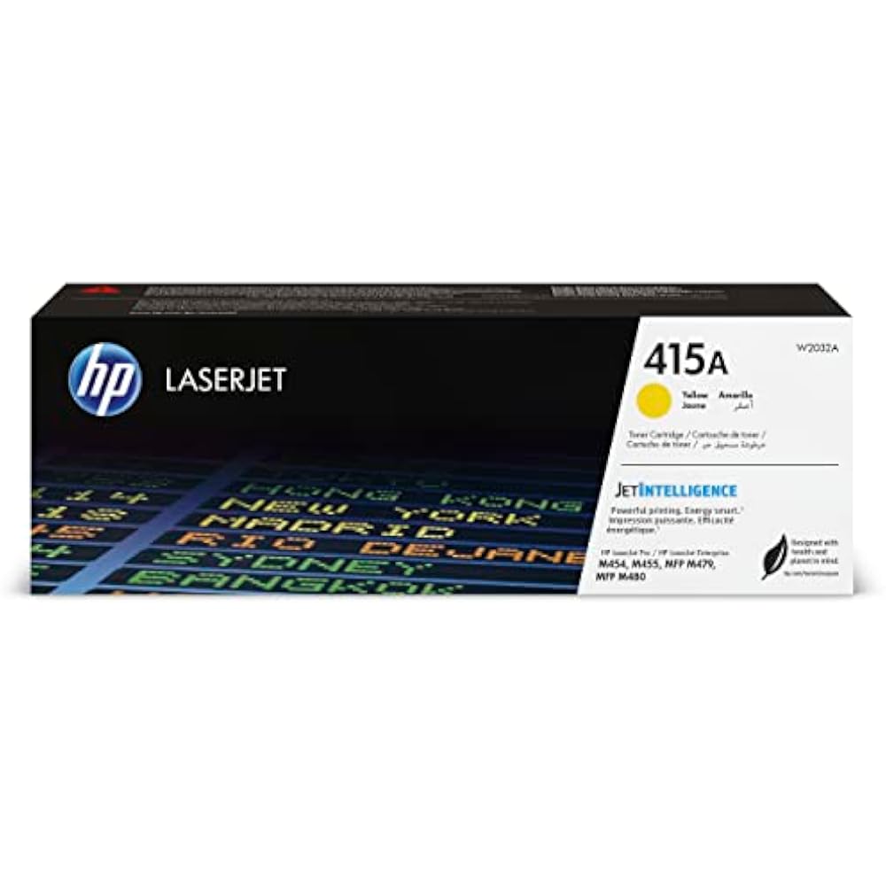 HP 415A Yellow Original LaserJet Toner Cartridge 1 HP 415A Yellow Original LaserJet Toner Cartridge in Kenya - Buy Printer Ink & Toner Online