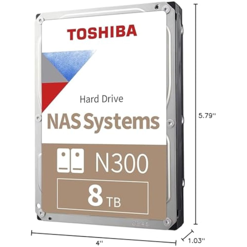 Toshiba N300 8TB 3.5" Desktop/NAS Hard Drive (Pullout, Tested) 4 Toshiba N300 8TB 3.5" Desktop/NAS Hard Drive (Pullout, Tested) in Kenya - Buy HDDs Online