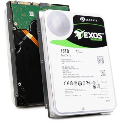 Seagate Exos X16 16TB 3.5" Hard Drive (Pullout, Tested)