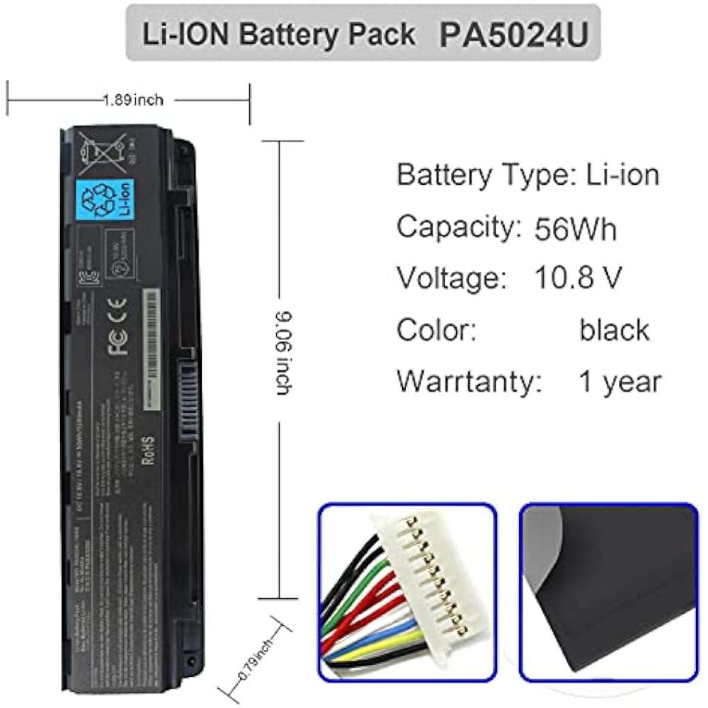 Toshiba PA5024U-1BRS Replacement Battery for Satellite C850/L800/L850/C855/C870/L855/L870 2 Toshiba PA5024U-1BRS Replacement Battery for Satellite C850/L800/L850/C855/C870/L855/L870 in Kenya - Buy Laptop Batteries Online