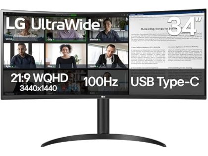 LG 34WR55QK-B 34-Inch Wide LCD Monitor in Kenya - Buy Monitors & Displays Online