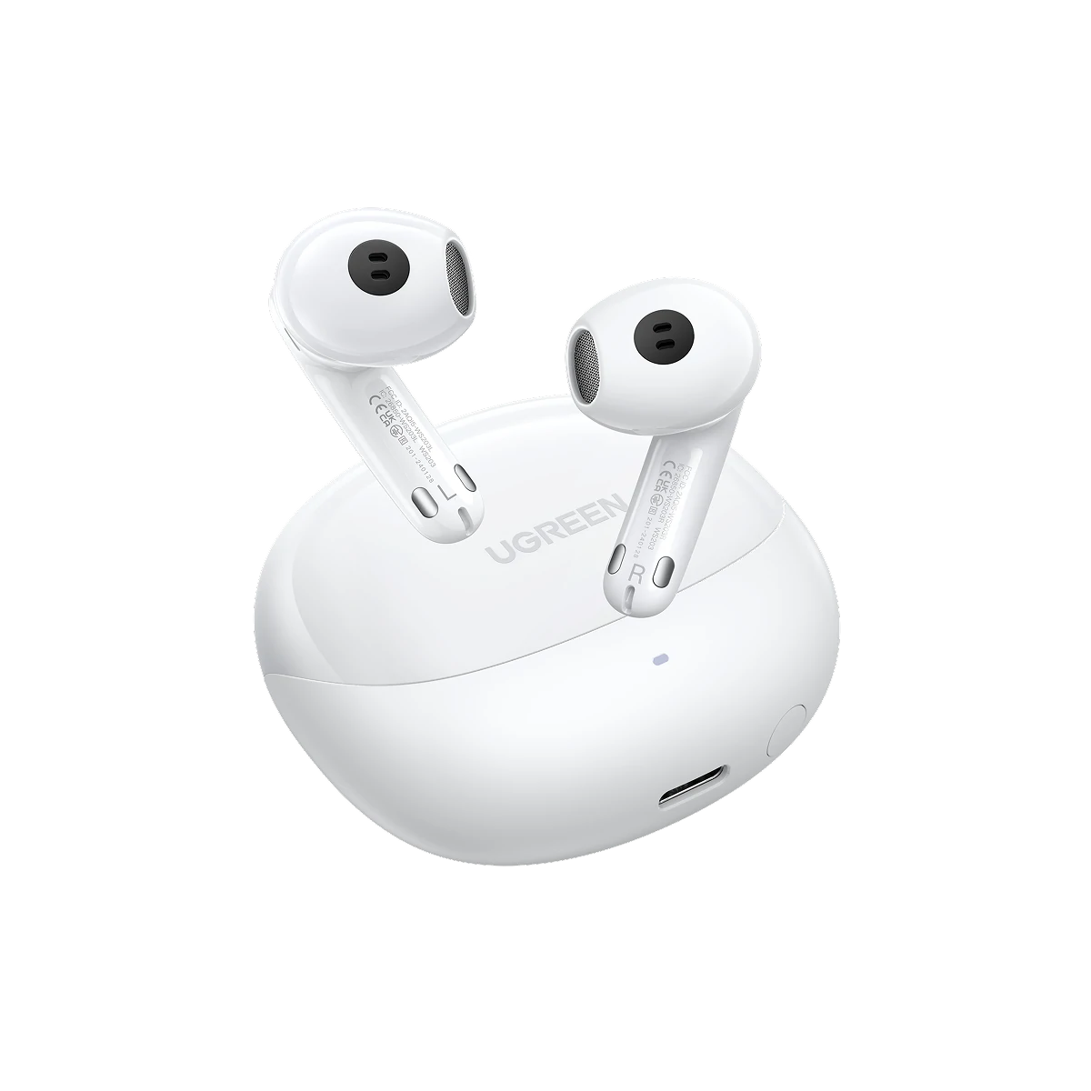 UGREEN W203 HiTune H6 Pro Hybrid Active Noise-Cancelling Earbuds White 1 UGREEN W203 HiTune H6 Pro Hybrid Active Noise-Cancelling Earbuds White