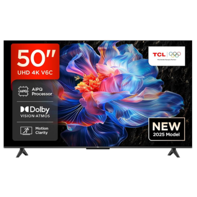TCL 50" V6C 4K Google TV Smart TV