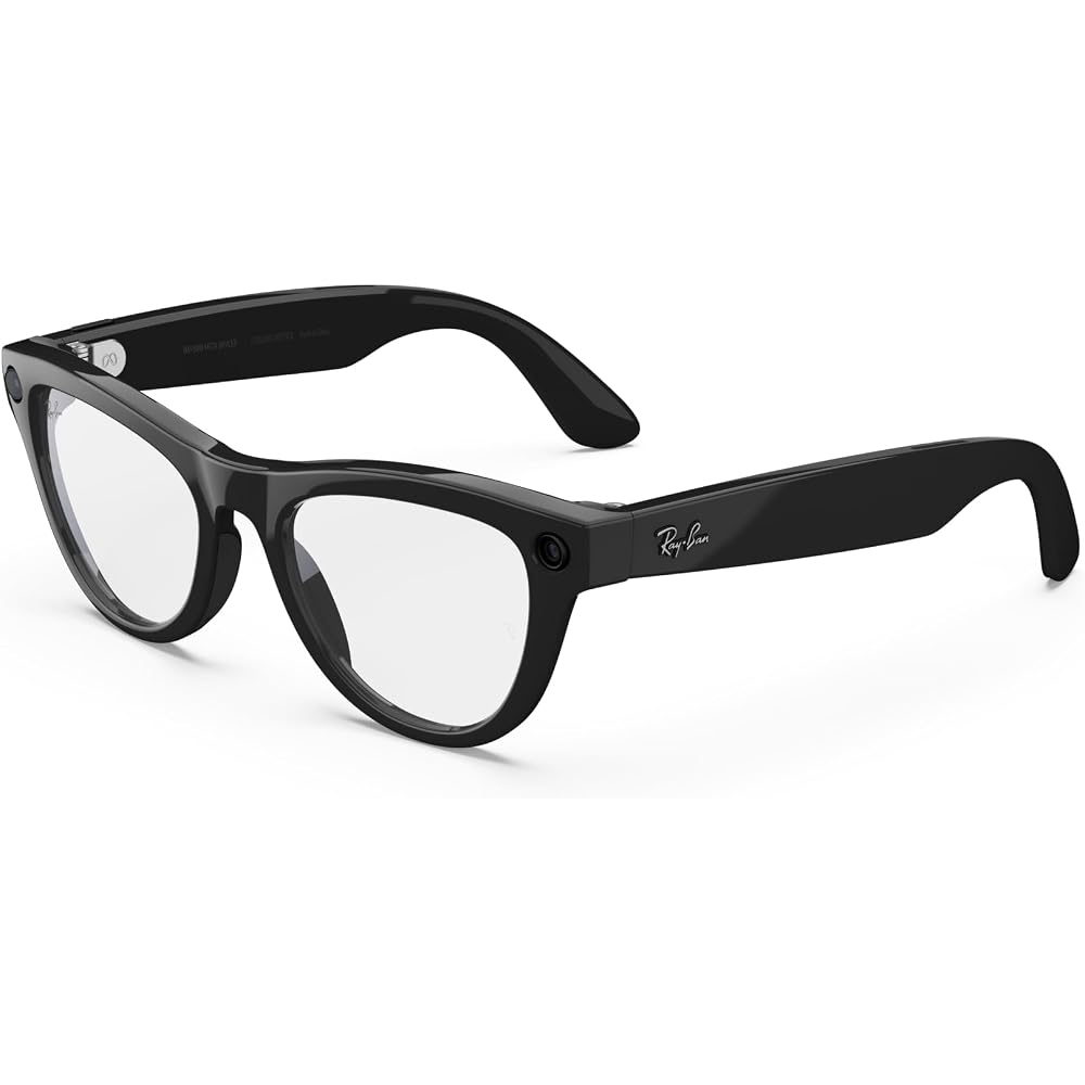 Meta Ray-Ban Skyler Smart Glasses, Blue Frame / Black Frame (RW4010) 1 Meta Ray-Ban Skyler Smart Glasses, Blue Frame / Black Frame (RW4010) in Kenya - Buy Wearables & Smart Devices Online