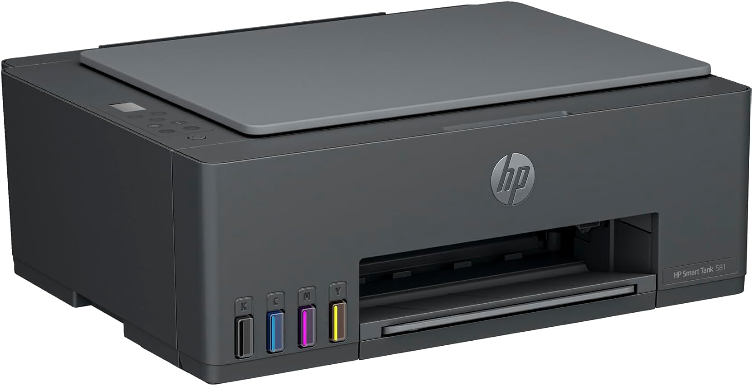 HP Smart Tank 581 All-in-One Inkjet Printer 1 HP Smart Tank 581 All-in-One Inkjet Printer