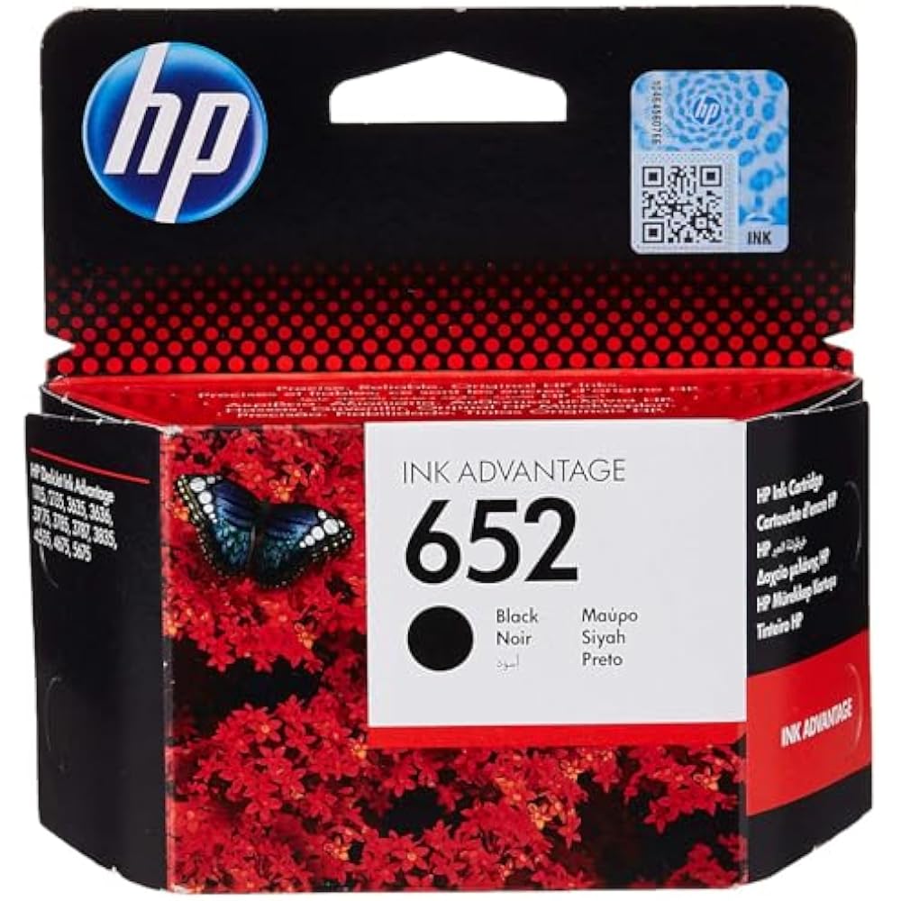 HP 652 Black Original Ink Advantage Cartridge 1 HP 652 Black Original Ink Advantage Cartridge in Kenya - Buy Printer Ink & Toner Online