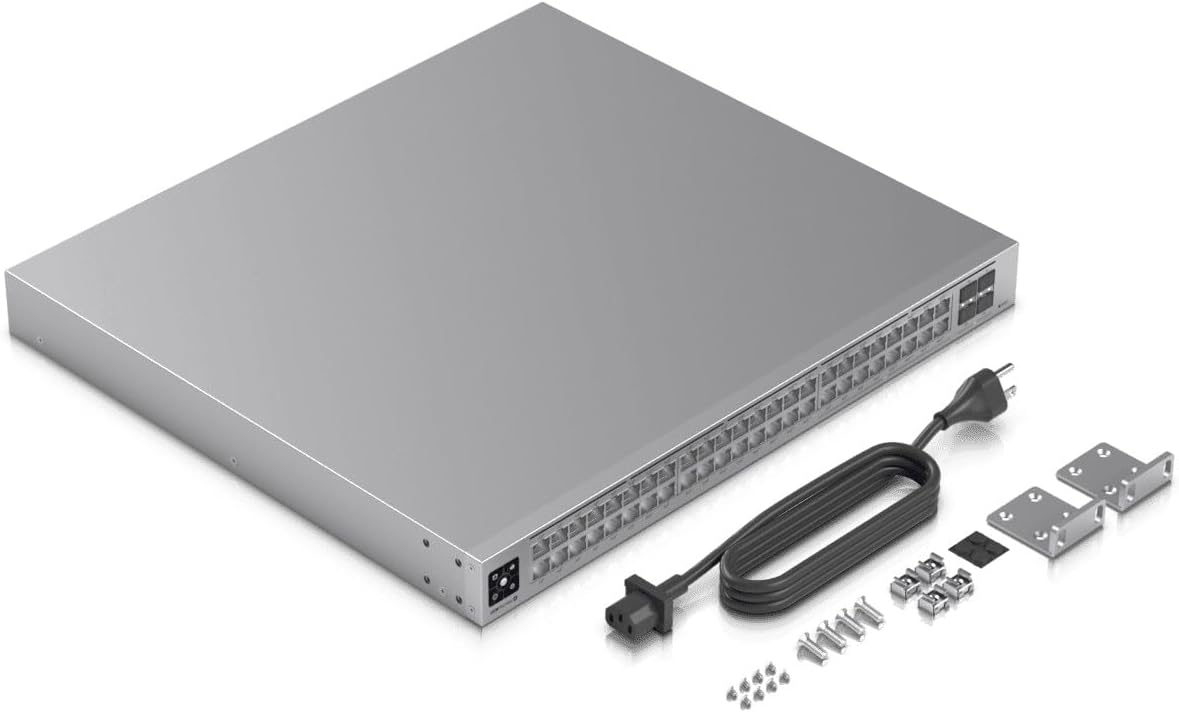 Ubiquiti USW-Pro-Max-48-PoE 48-Port Network Switch 1 Ubiquiti USW-Pro-Max-48-PoE 48-Port Network Switch