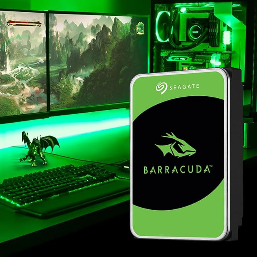 Seagate BarraCuda 4TB 3.5" Desktop Hard Drive (Pullout, Tested) 2 Seagate BarraCuda 4TB 3.5" Desktop Hard Drive (Pullout, Tested) - Image 2