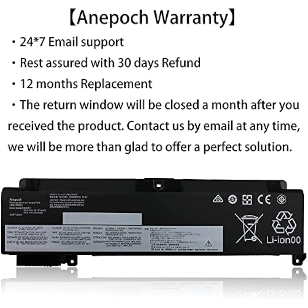 Lenovo 00HW024 Original Replacement Battery for ThinkPad T460s/T470s (Internal) 3 Lenovo 00HW024 Original Replacement Battery for ThinkPad T460s/T470s (Internal) in Kenya - Buy Laptop Batteries Online