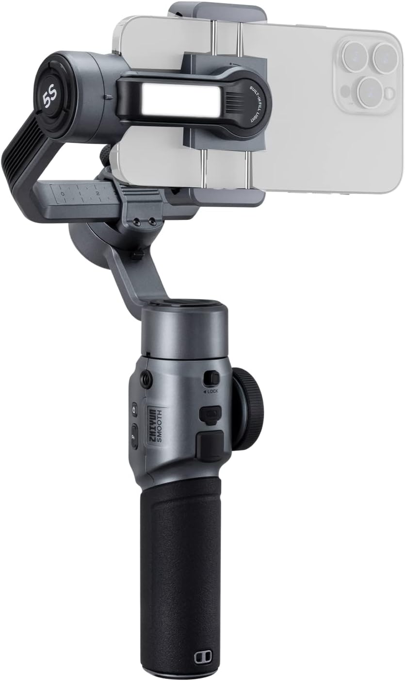 Zhiyun Smooth 5S Smartphone Gimbal Stabilizer 3 Zhiyun Smooth 5S Smartphone Gimbal Stabilizer - Image 3