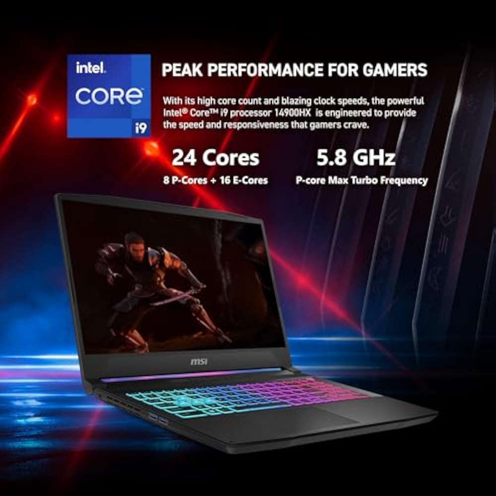 MSI Katana 15 HX B14WFK-605XPL Intel Core i7-14650HX 16GB RAM 512GB SSD RTX 5060 8GB 15.6" FHD 144Hz Black 2 MSI Katana 15 HX B14WFK-605XPL Intel Core i7-14650HX 16GB RAM 512GB SSD RTX 5060 8GB 15.6" FHD 144Hz Black in Kenya - Buy Gaming Laptops & Accessories Online