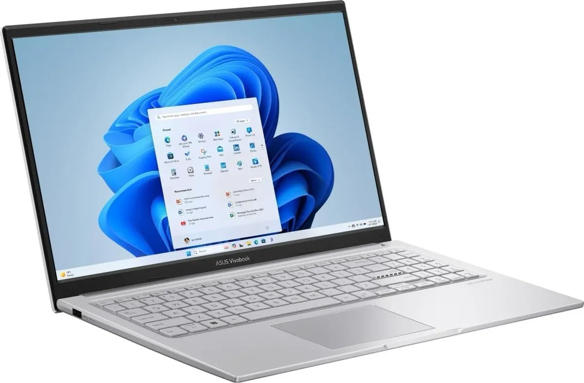 Asus VivoBook A1504VA-NJ539 Intel Core i7-1355U 16GB RAM 512GB SSD 15.6" FHD Silver English 2 Asus VivoBook A1504VA-NJ539 Intel Core i7-1355U 16GB RAM 512GB SSD 15.6" FHD Silver English - Image 2