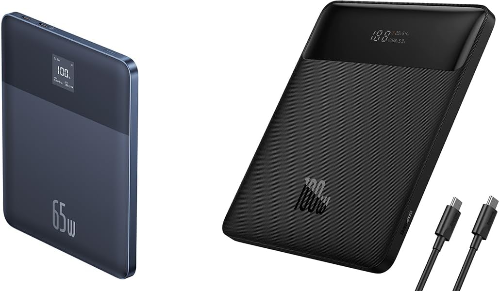 Baseus Blade 2 12000mAh 65W Powerbank with USB-C Cable 1 Baseus Blade 2 12000mAh 65W Powerbank with USB-C Cable