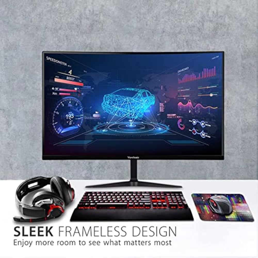 ViewSonic VX2718-PC-MHD 27-Inch FHD 165Hz 1500R Curved Gaming Monitor 4 ViewSonic VX2718-PC-MHD 27-Inch FHD 165Hz 1500R Curved Gaming Monitor in Kenya - Buy Monitors & Displays Online