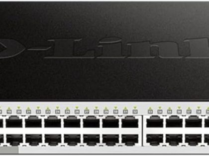 D-Link DGS-1210-52 52-Port Gigabit Smart Managed Switch Non-PoE
