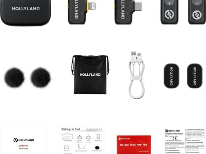 Hollyland Lark A1 Wireless Microphone Combo