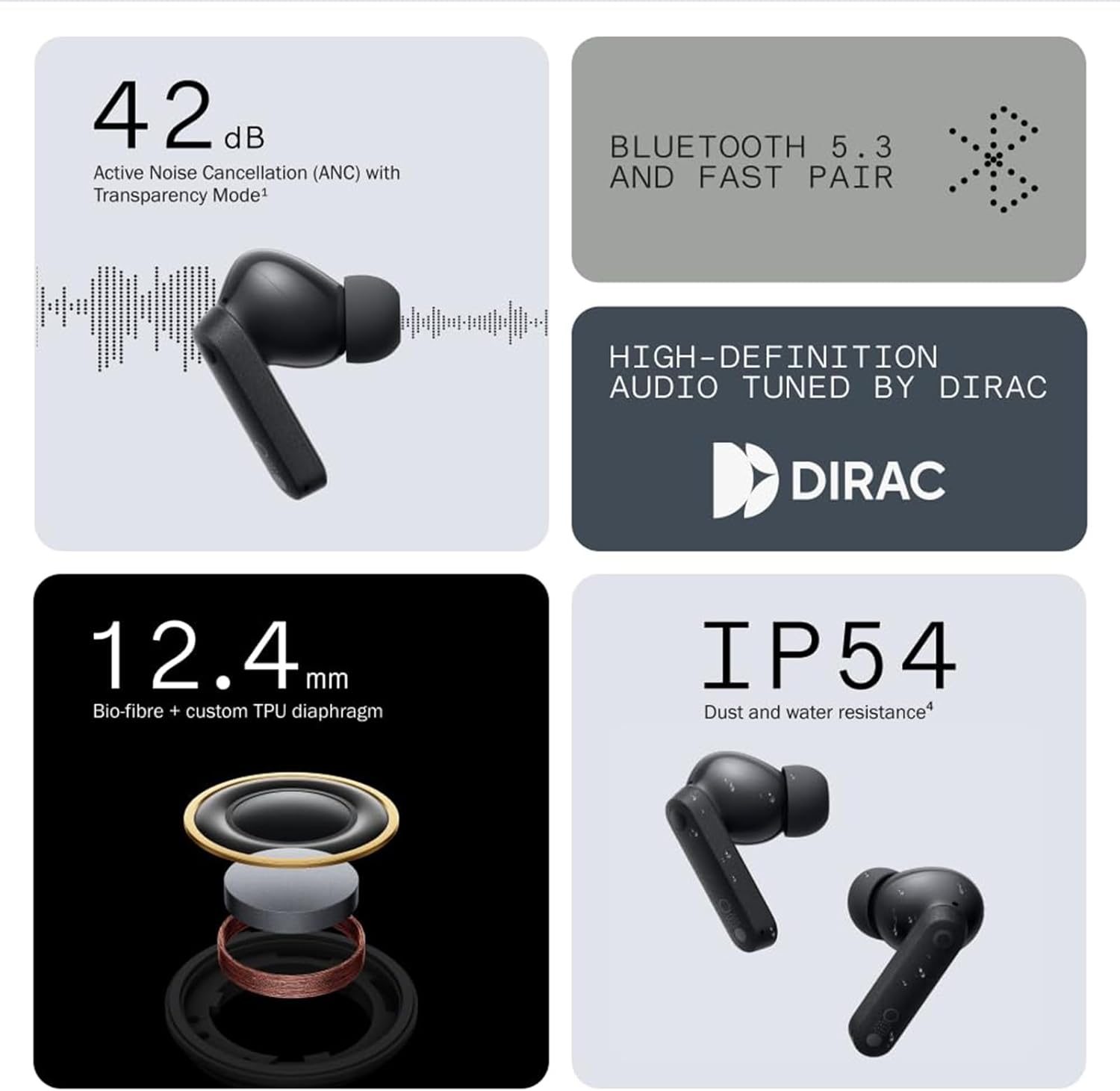 CMF Nothing Buds True Wireless Earbuds 2 CMF Nothing Buds True Wireless Earbuds - Image 2