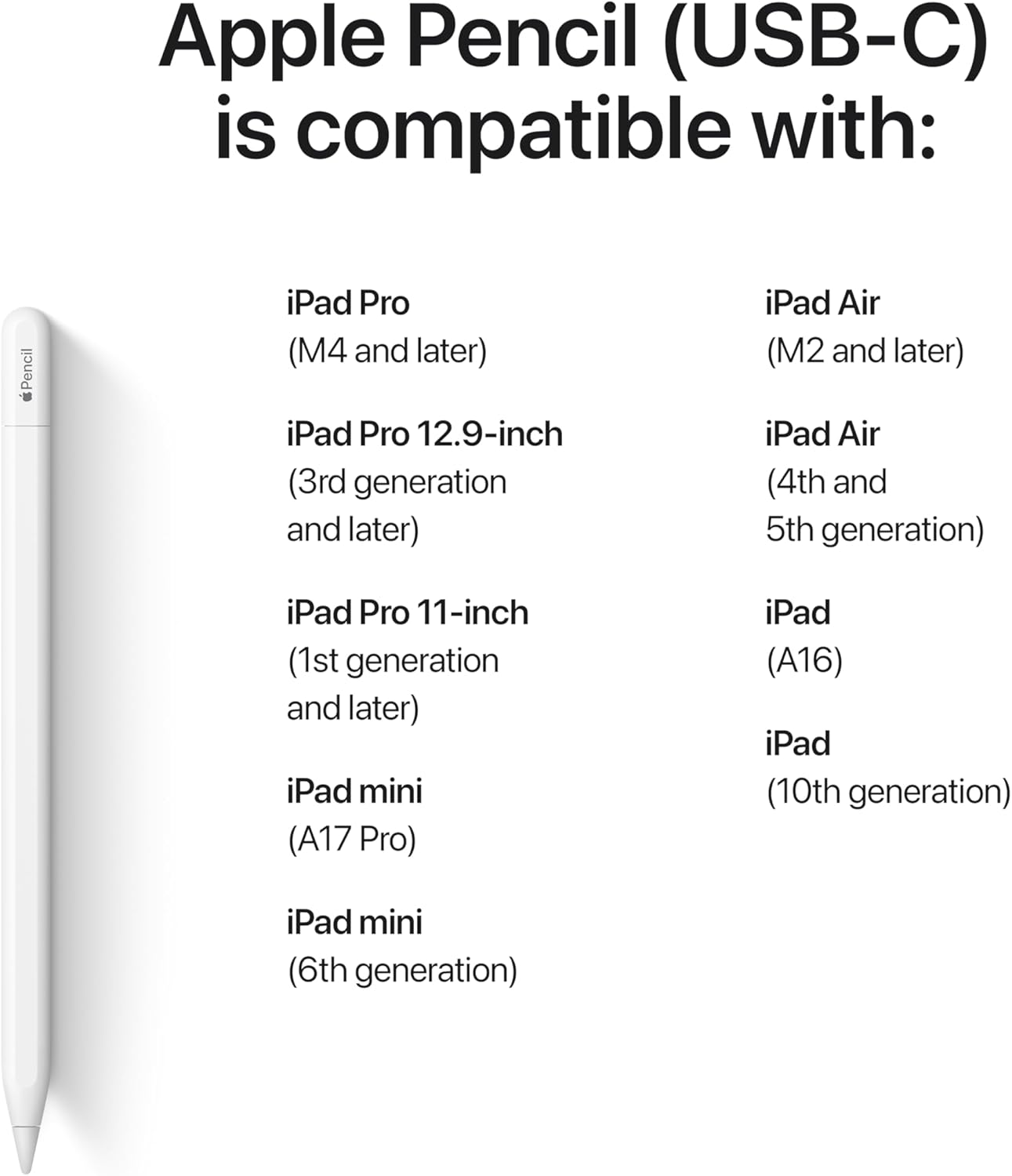 Apple Pencil USB-C 3 Apple Pencil USB-C - Image 3