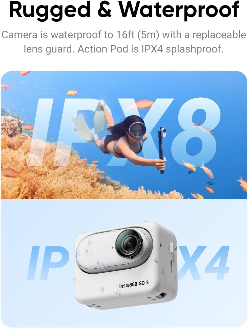 Insta360 GO 3 64GB Action Camera 4 Insta360 GO 3 64GB Action Camera - Image 4