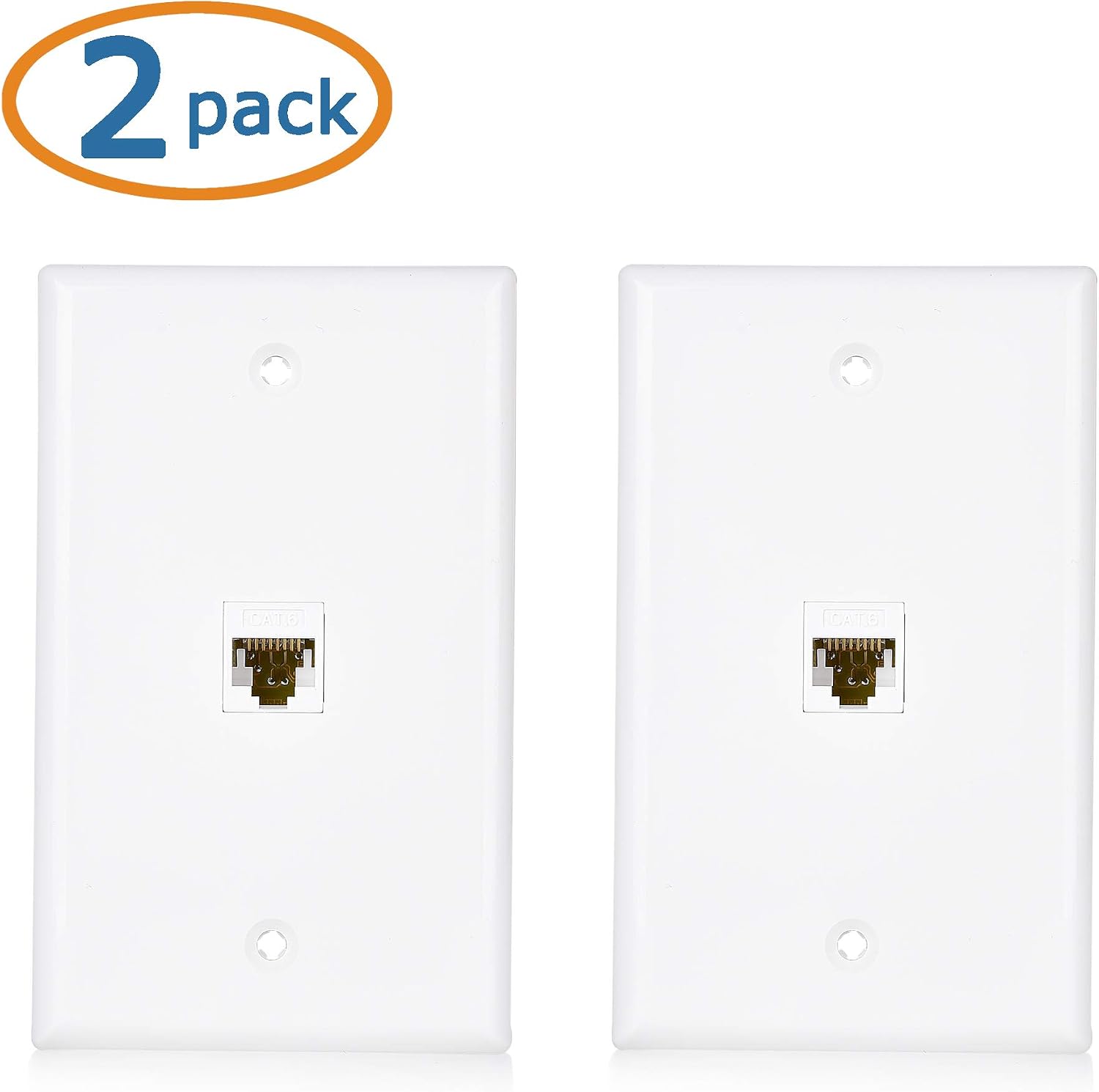 Cat6 Wall Socket Faceplate Single Port 2 Cat6 Wall Socket Faceplate Single Port - Image 2
