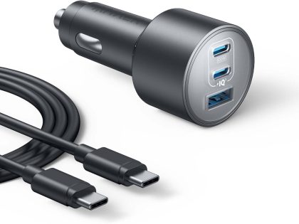 Anker Nano Car Charger 167.5W 3-Port