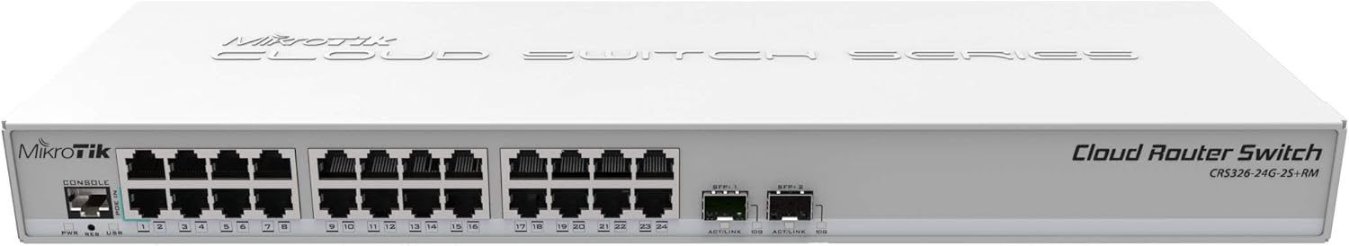 MikroTik CRS326-24G-2S+RM 2 MikroTik CRS326-24G-2S+RM - Image 2