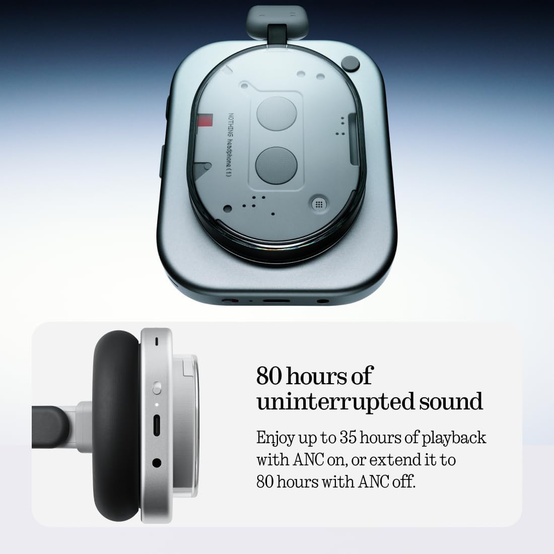 CMF Headphone 1 Wireless Over-Ear Headphones 4 CMF Headphone 1 Wireless Over-Ear Headphones - Image 4