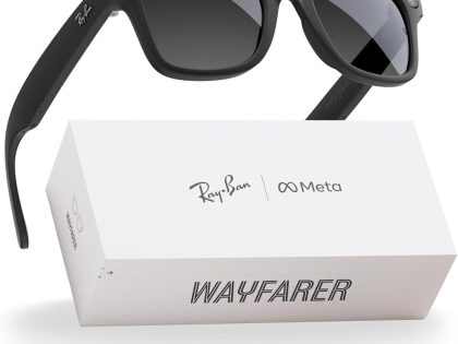 Meta Ray-Ban Wayfarer Smart Glasses, Black Frame / Graphite Lens (RW4006) in Kenya - Buy Wearables & Smart Devices Online