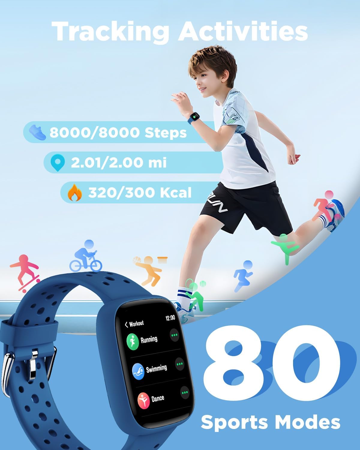 Havit Kids Doll-Themed Smart Bracelet HV-M81 3 Havit Kids Doll-Themed Smart Bracelet HV-M81 - Image 3